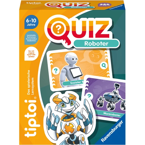 Ravensburger Tiptoi® Quiz Roboter 1 Ravensburger Tiptoi® Quiz Roboter
