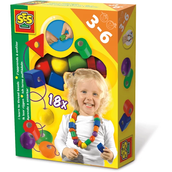 SES Creative® Ich Lerne Auffädeln 1 SES Creative® Ich Lerne Auffädeln